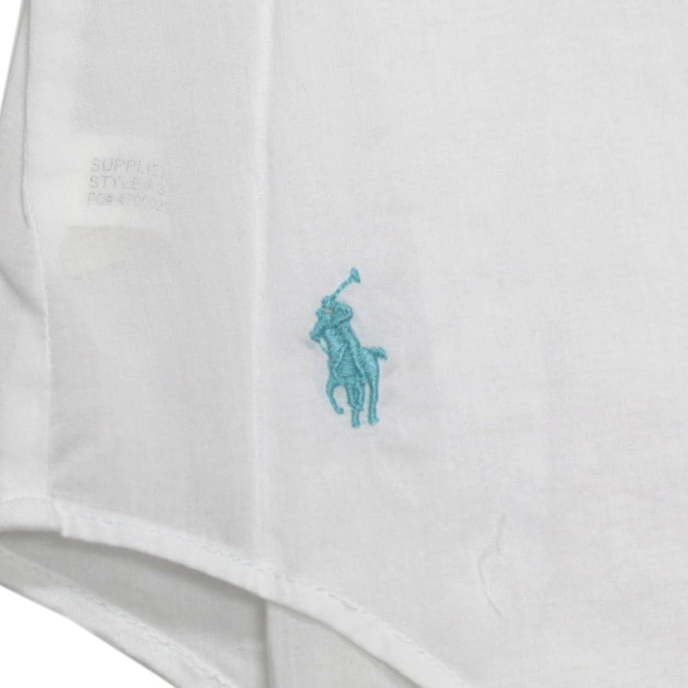 POLO ホワイト ノースリーブ トップス　完売品 Ralph Lauren ホワイト ノースリーブ ショート丈 ポロシャツ S